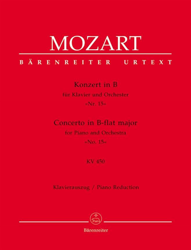 Concert 15 Bes KV450