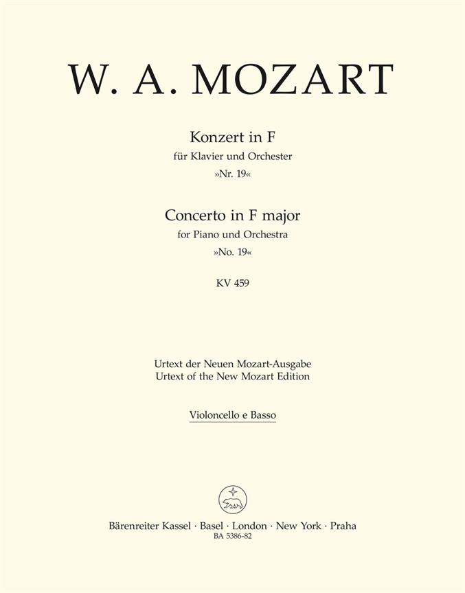 Concerto : Violoncello or Contrabass