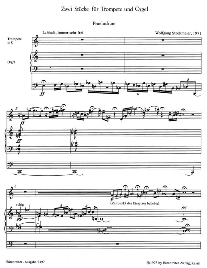 Two Pieces - Stockmeier, Wolfgang