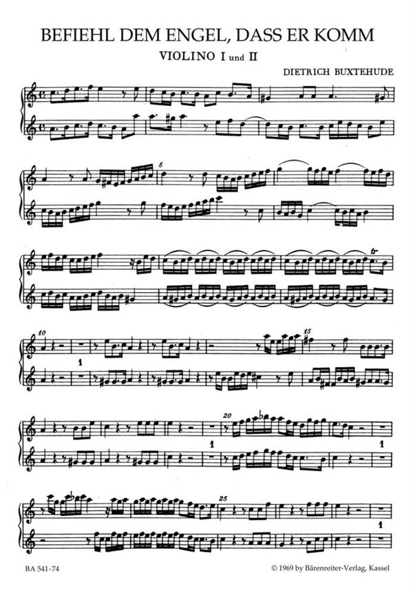 Command the Angels - Buxtehude, Dietrich