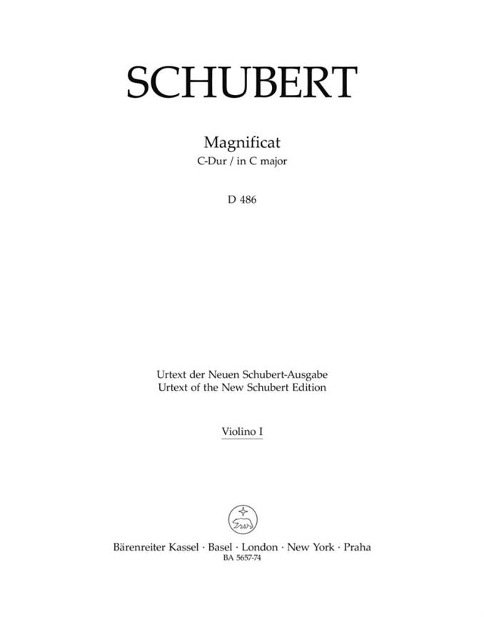 Magnificat in C major : D 486