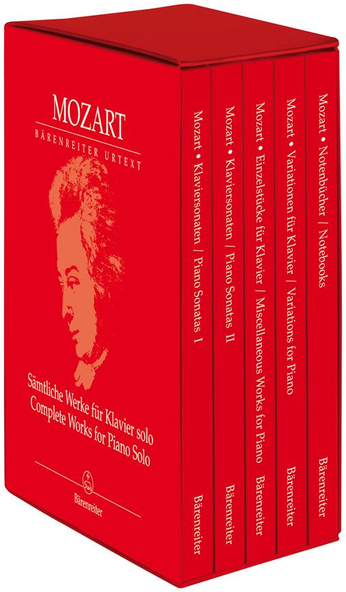 Complete Works for Piano Solo : 5 volumes in slipcase