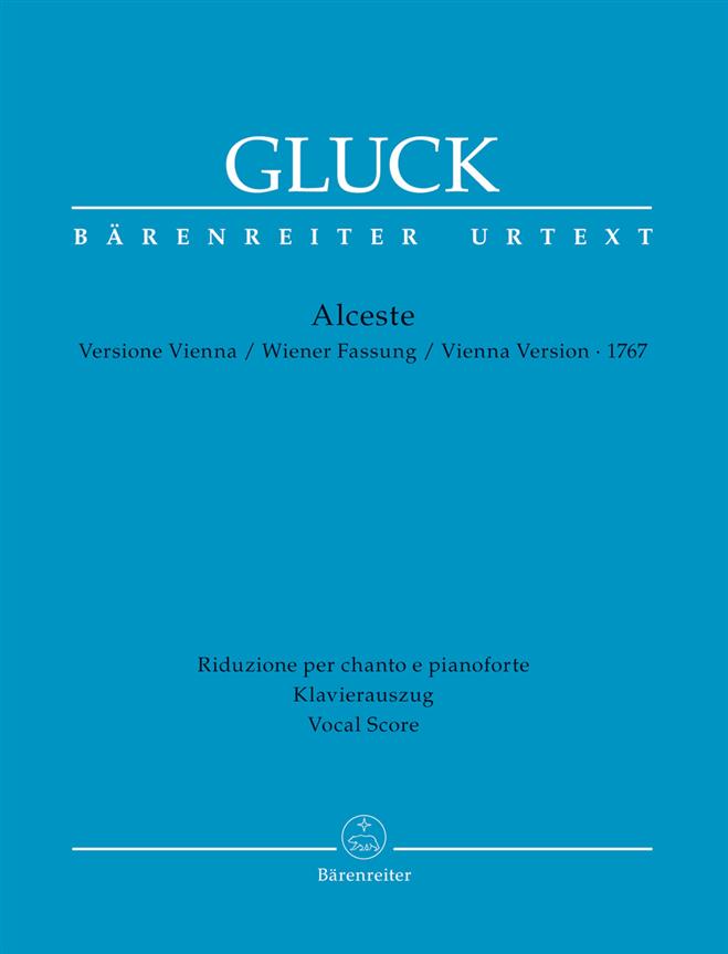 Alceste : Vienna Version - 1767