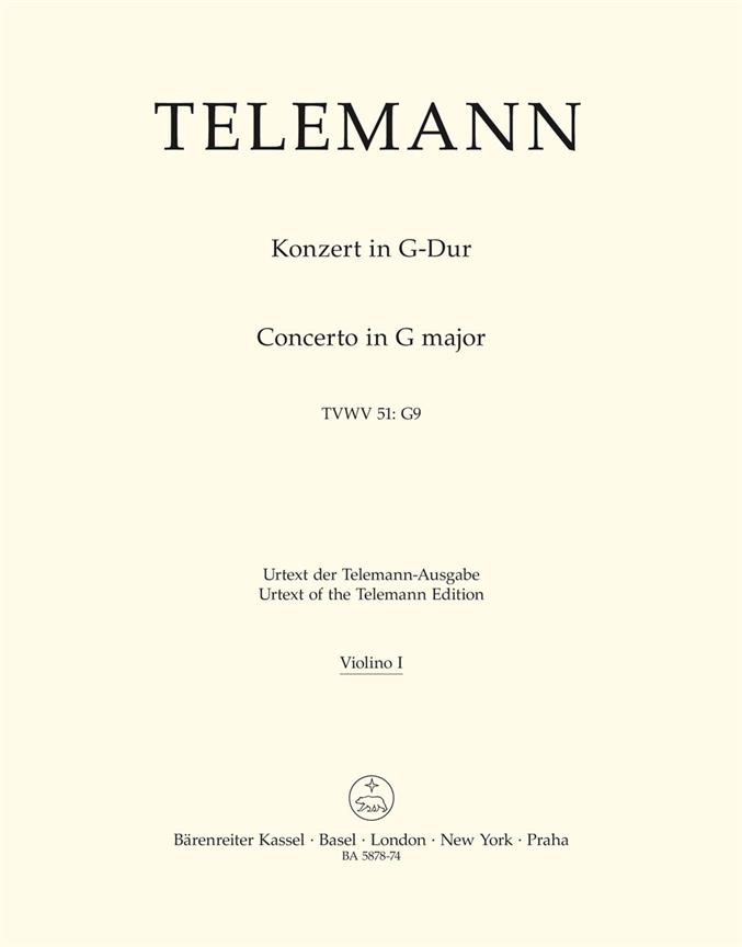 Concerto - Telemann, Georg Philipp