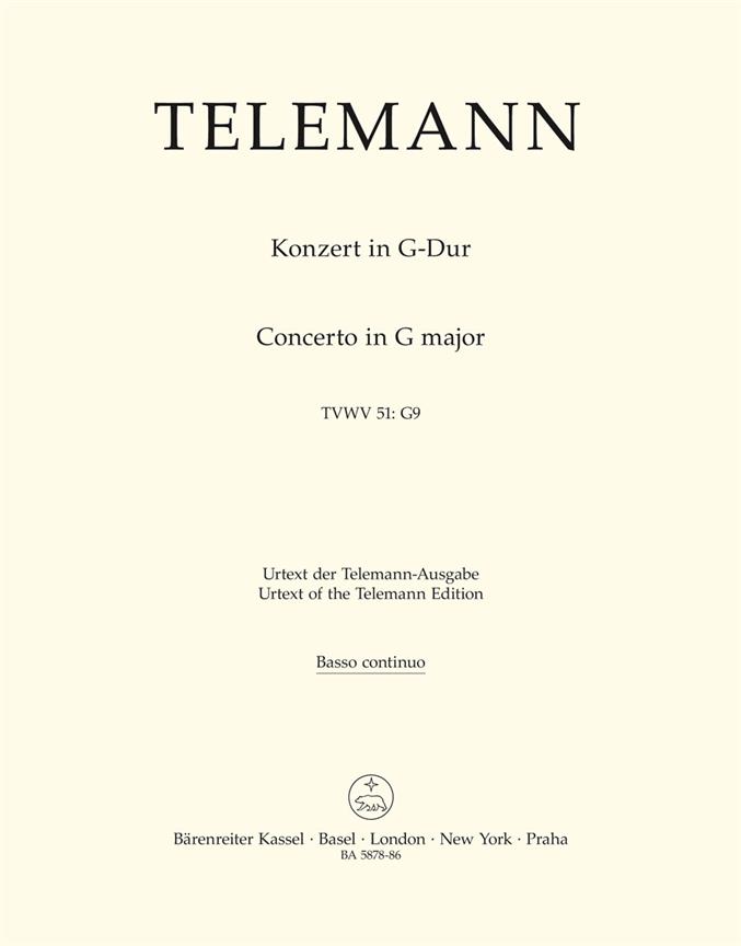 Concerto - Telemann, Georg Philipp