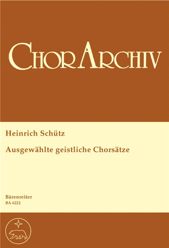 Ausgewahlte geistliche Chorsatze