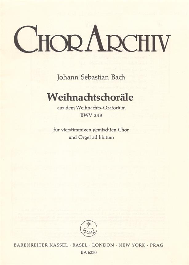 Christmas Chorales from Christmas Orat