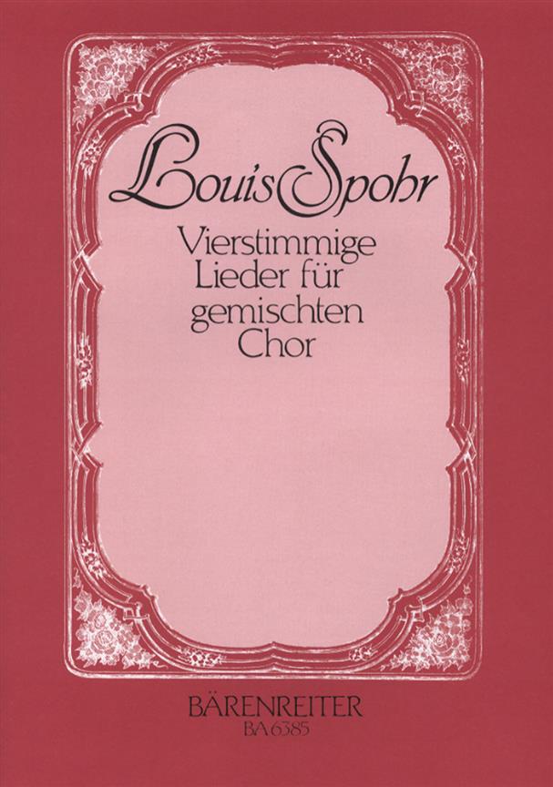 Vierstimmige Lieder for Mixed Choir : for Mixed Choir