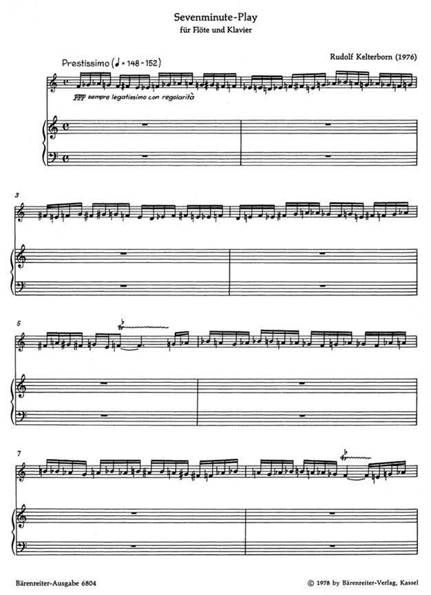 Sevenminute-Play - Kelterborn, Rudolf