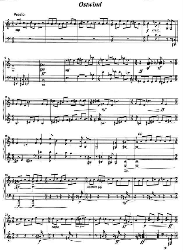six Skizzen - Stranz, Ulrich