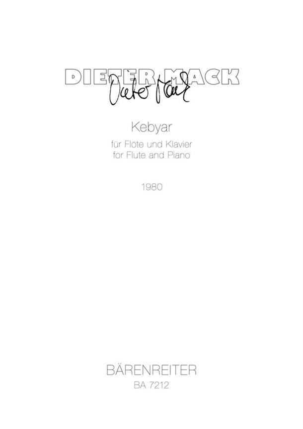 Kebyar - Mack, Dieter