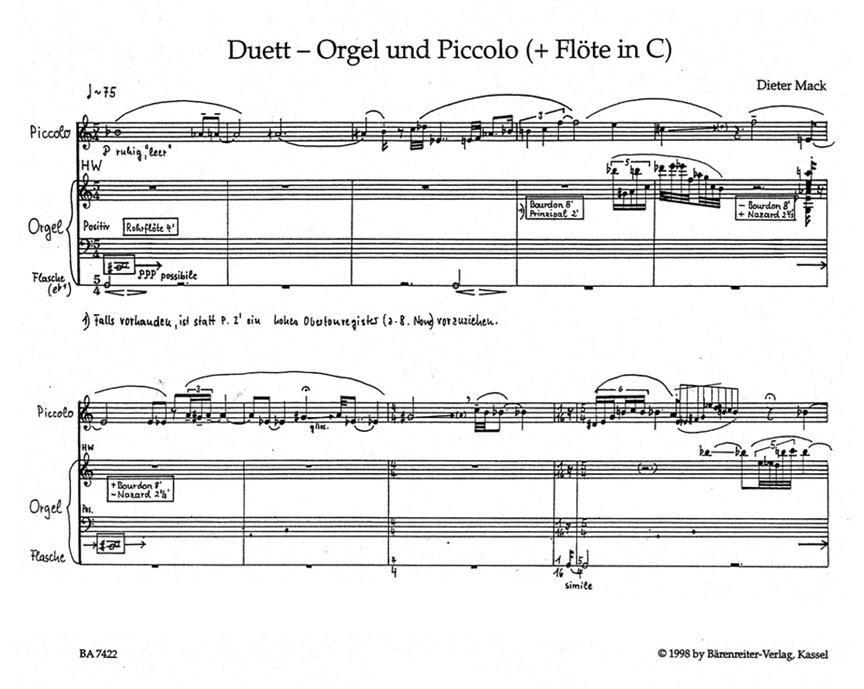 Duett - Mack, Dieter