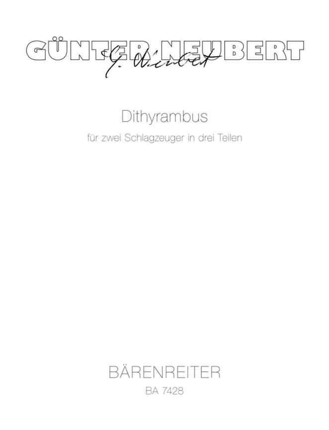 Dithyrambus - Neubert, Günter