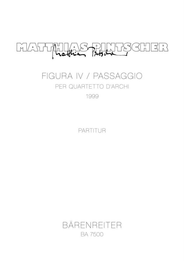Figura IV / Passaggio - Pintscher, Matthias