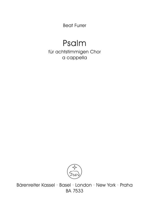 Psalm : Gloria tibi Domine