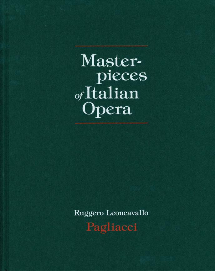 Pagliacci : Masterpieces of Italian Opera