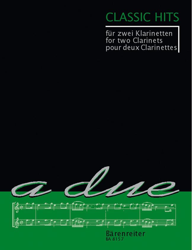 Classic Hits for two Clarinets