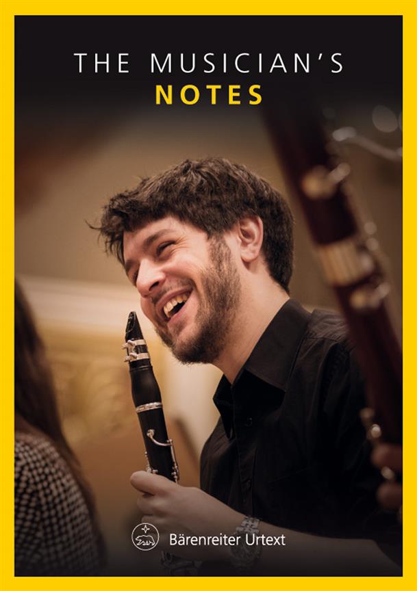The Musician's Notes : Bärenreiter Notebook - Clarinet