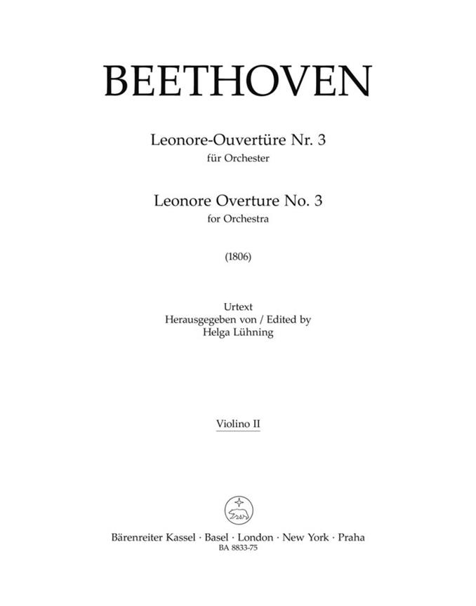 Leonore-Ouvertüre : Op. 3