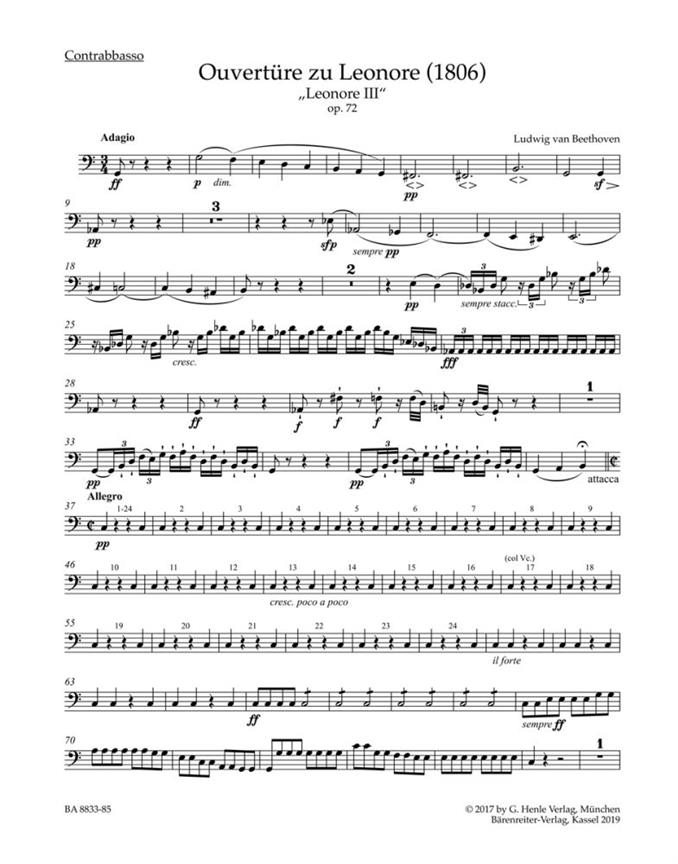 Leonore-Ouvertüre : Op. 3