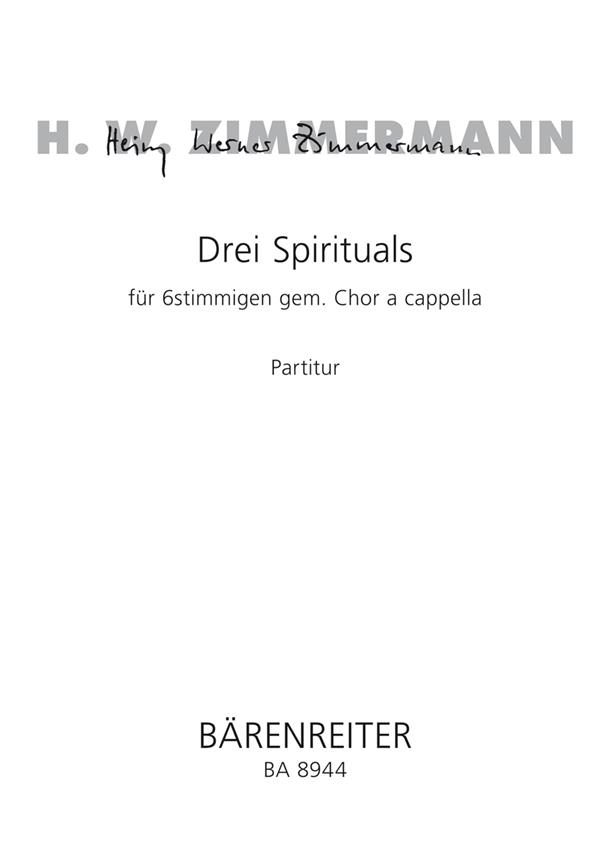 Drei Spirituals