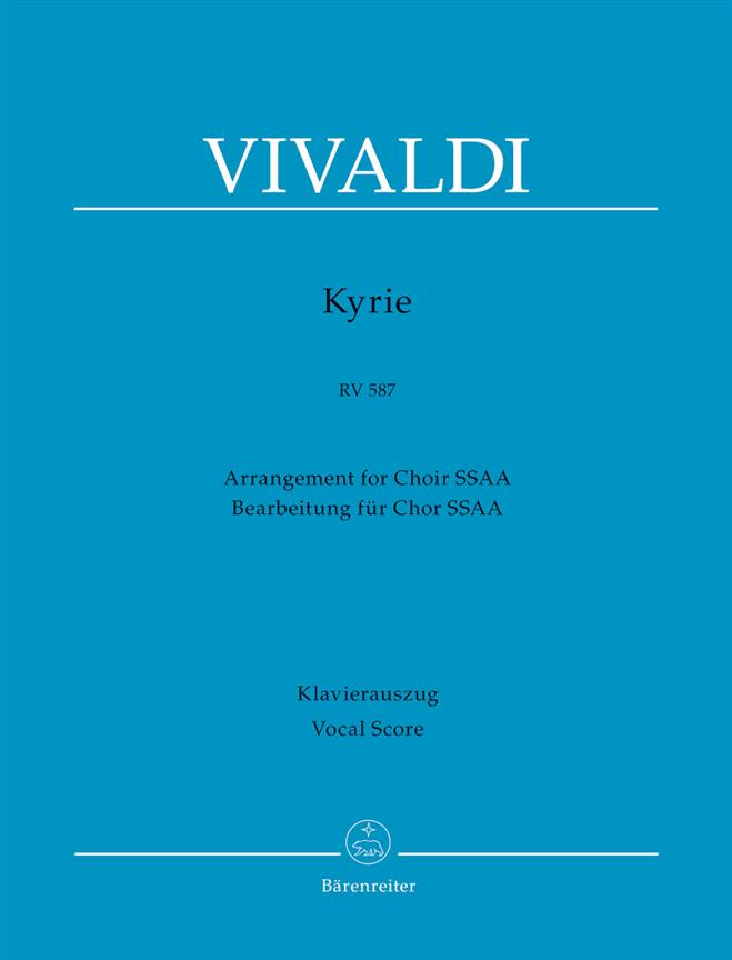 Kyrie RV 587 - SSAA