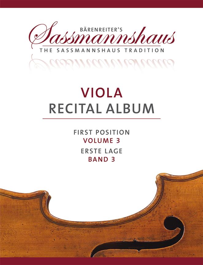 Viola Recital Album : First Position - Volume 3
