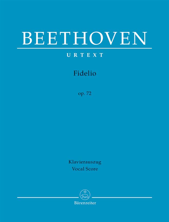 Fidelio Op 72 Per Canto E Piano