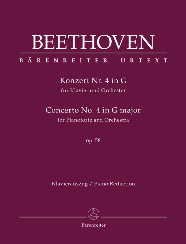Piano Concerto No.4 In G Op.58 : For Pianoforte And Orchestra