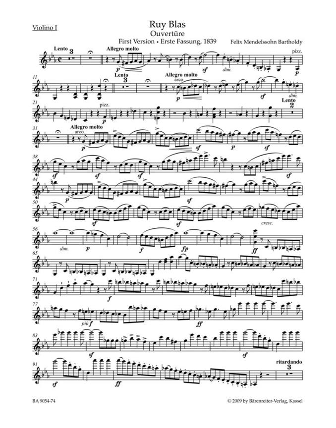 Ruy Blas : Overture