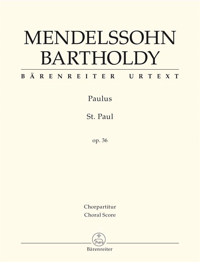 Paulus - St. Paul : Op. 36