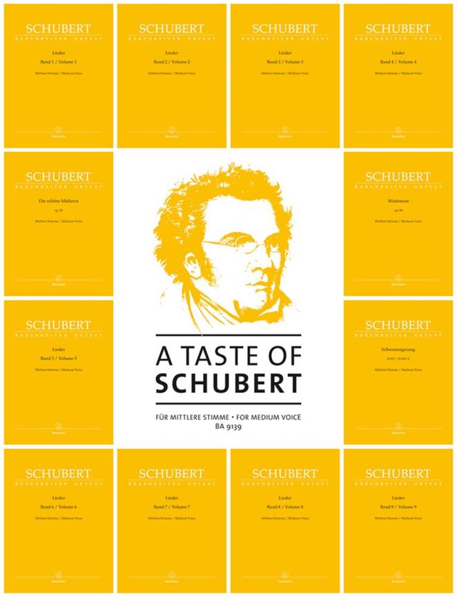 A Taste Of Schubert : For Medium Voice