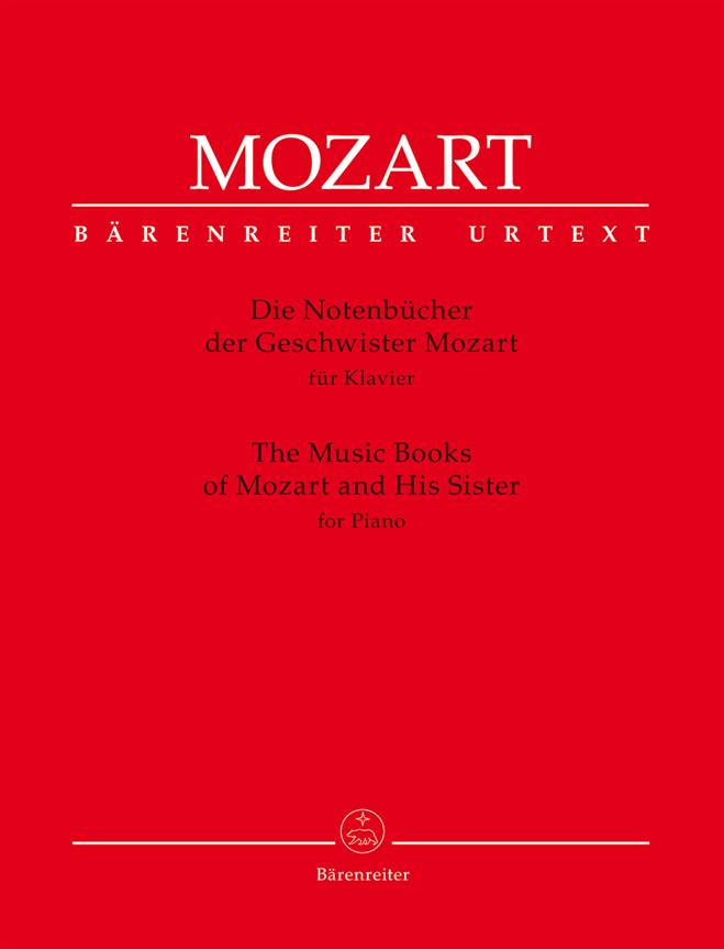 The Music Books Of Mozart And His Sister For Piano