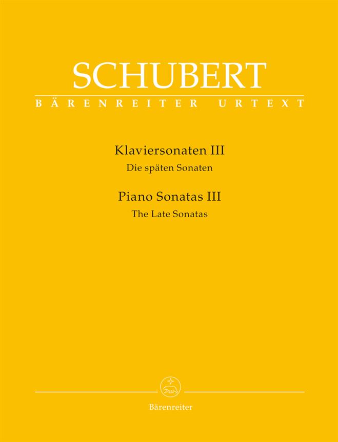 Piano Sonatas III : The Late Sonatas