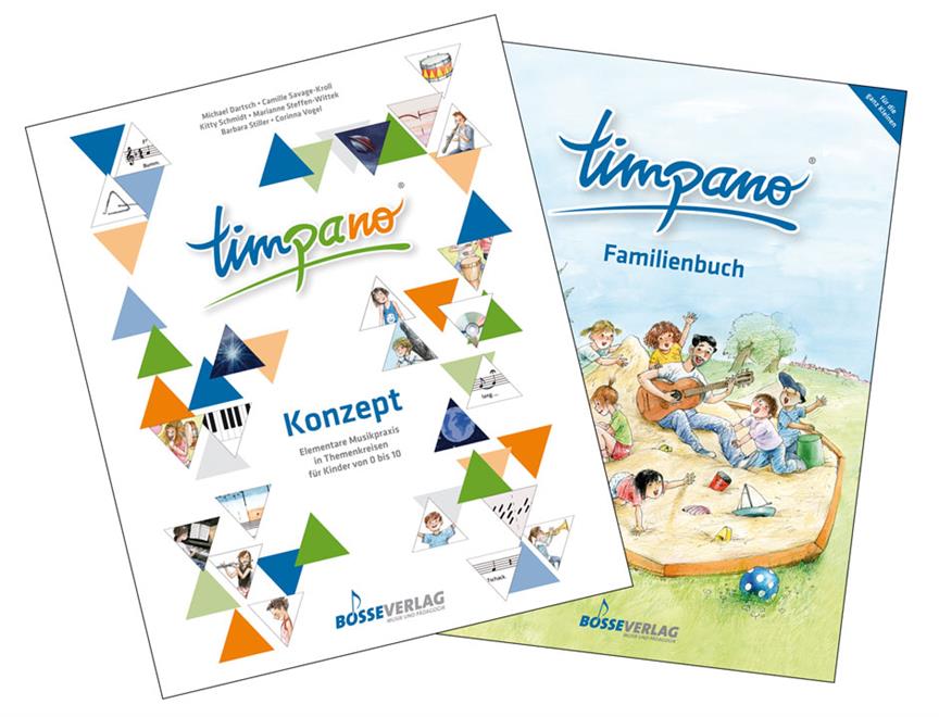 TIMPANO - Paket für Eltern-Kind-Gruppen : Elementary music pedagogy in themes for children from to 1 years of age