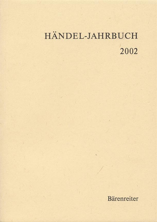 Handel-Jahrbuch 2002, 46. Jahrgang