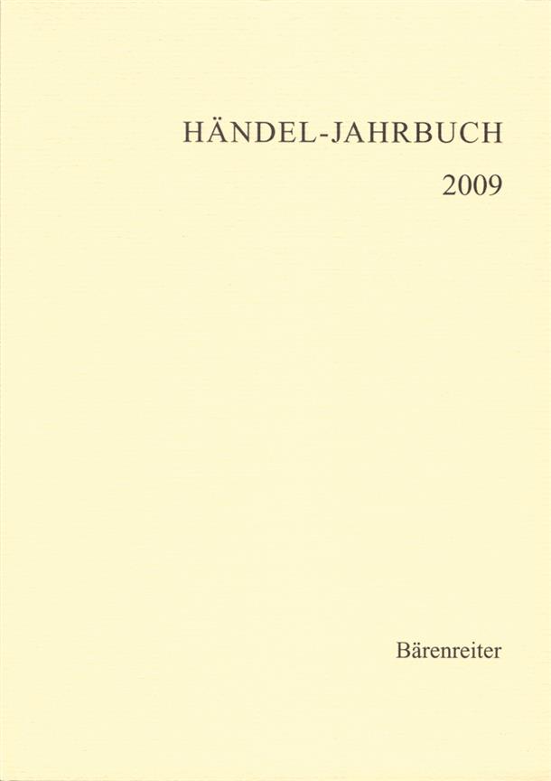 Handel-Jahrbuch 2009, 55. Jahrgang