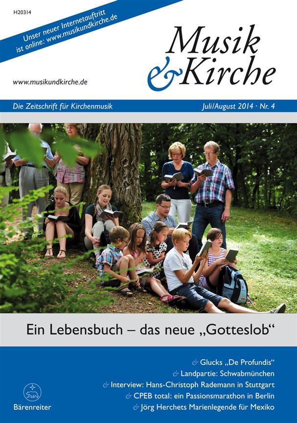 Musik & Kirche, Heft 4/2014 : Thema: Ein Lebensbuch - das neue Gotteslob