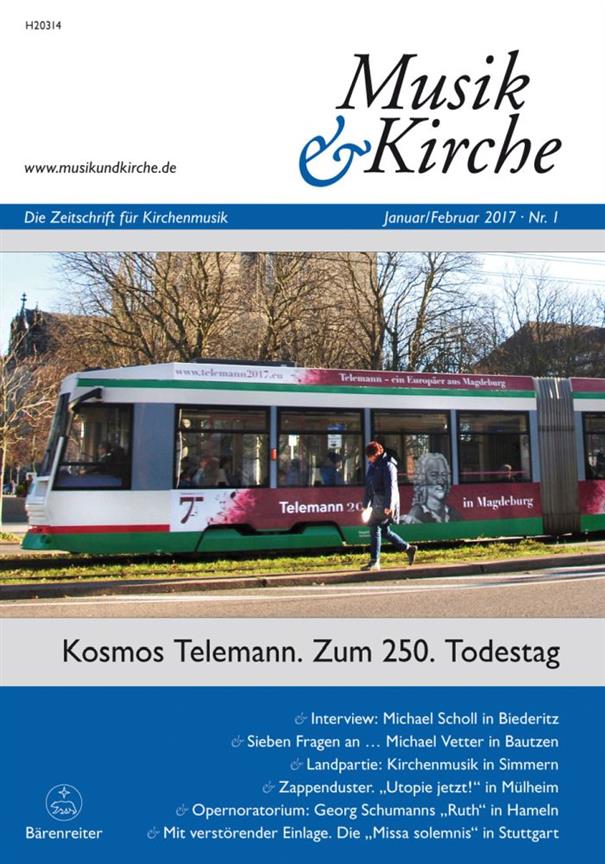 Musik und Kirche, Heft 1/2017