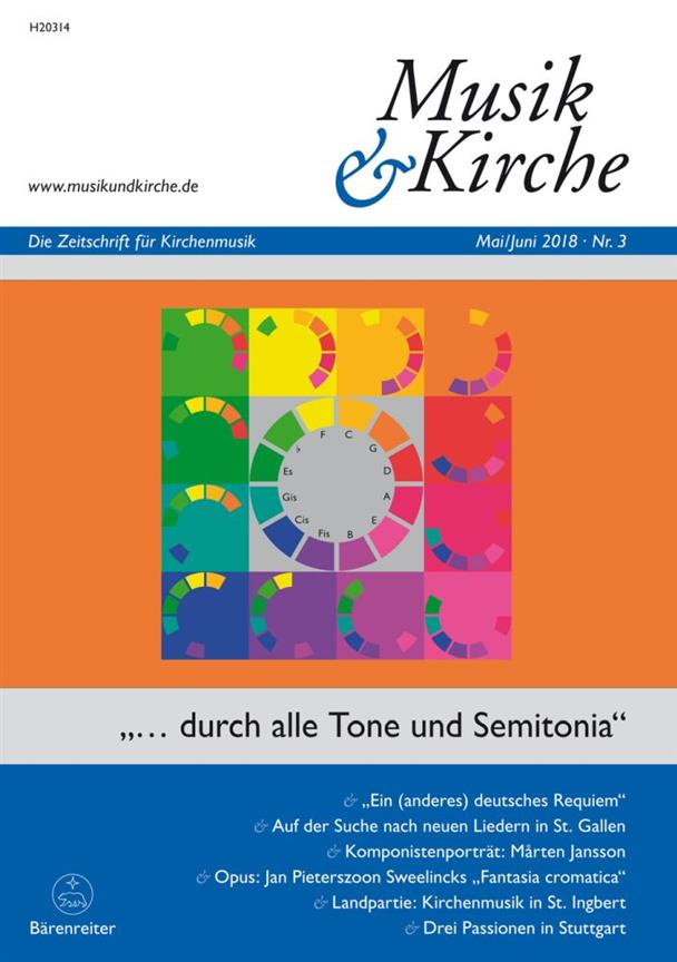 Musik und Kirche, Heft 3/2018