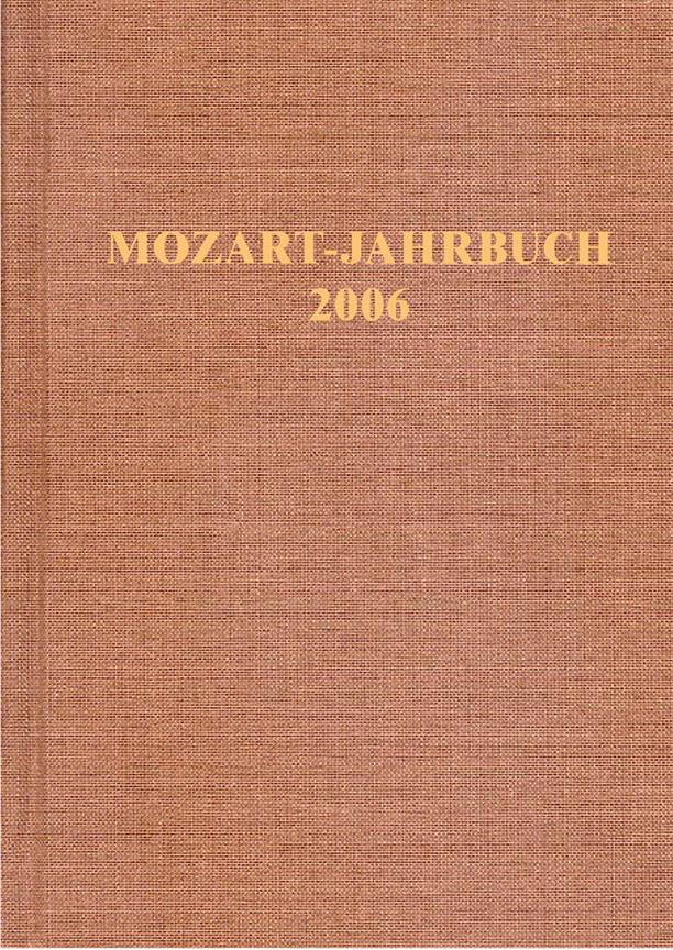 Mozart-Jahrbuch 2006