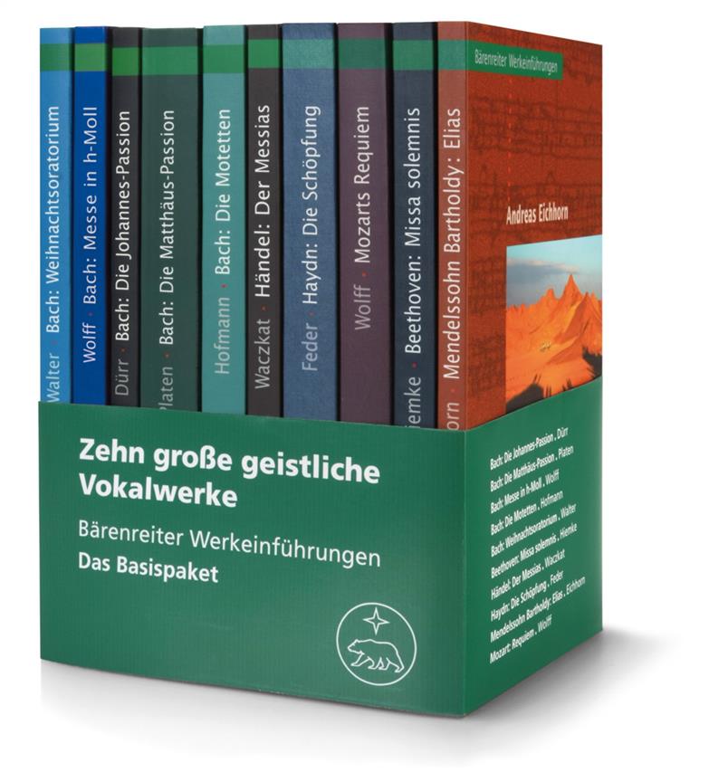 Zehn grosse geistliche Vokalwerke : Bärenreiter Werkeinführungen. Das Basispaket