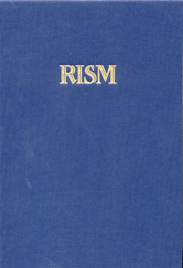 Int Quellenlexikon der Musik (RISM) Serie C. Bd 4 : Band 4: Australia, Israel, Japan, New Zealand