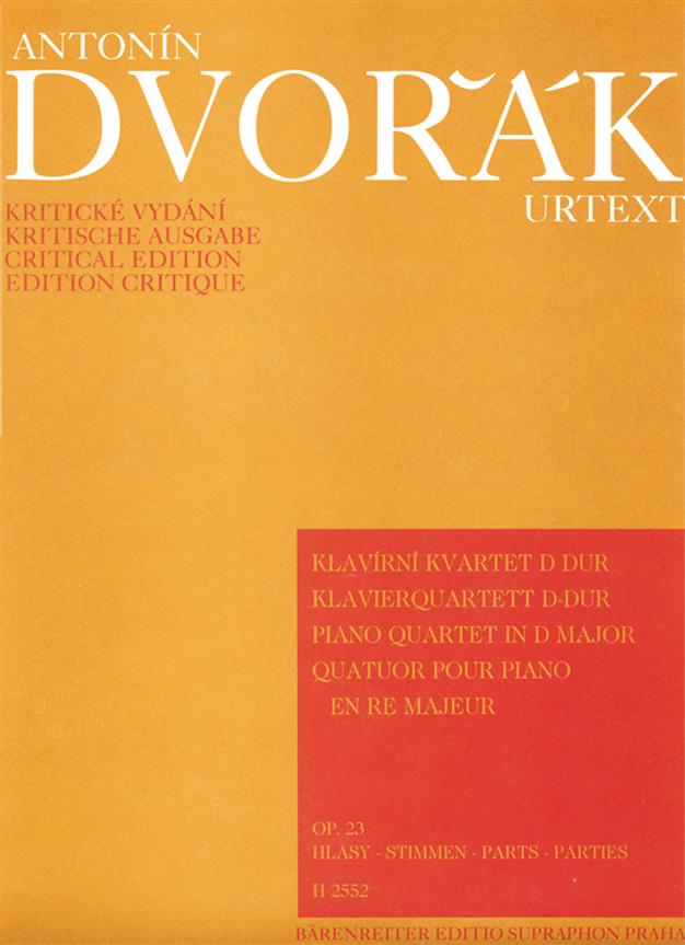 Klavierquartett No. 1 D major op. 23