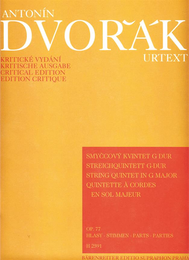 String Quintet G major op. 77