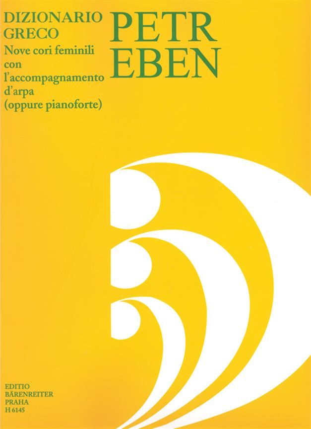Griechisches Worterbuch : Neun Frauenchöre mit Harfen- oder Klavierbegleitung