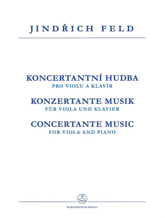 Konzertante Musik fur Bratsche und Klavier