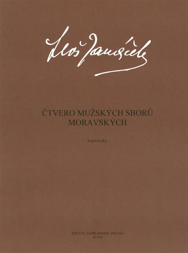 Vier mahrische Mannerchore