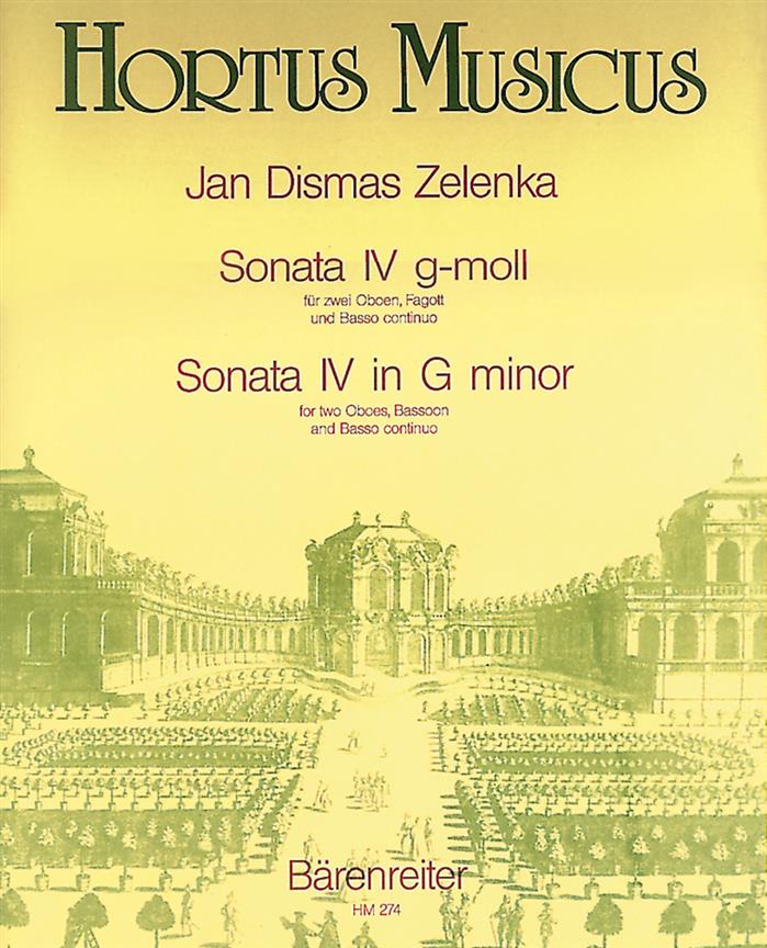 Sonata No 4 G Minor : Sonate g-moll (2 Oboen)