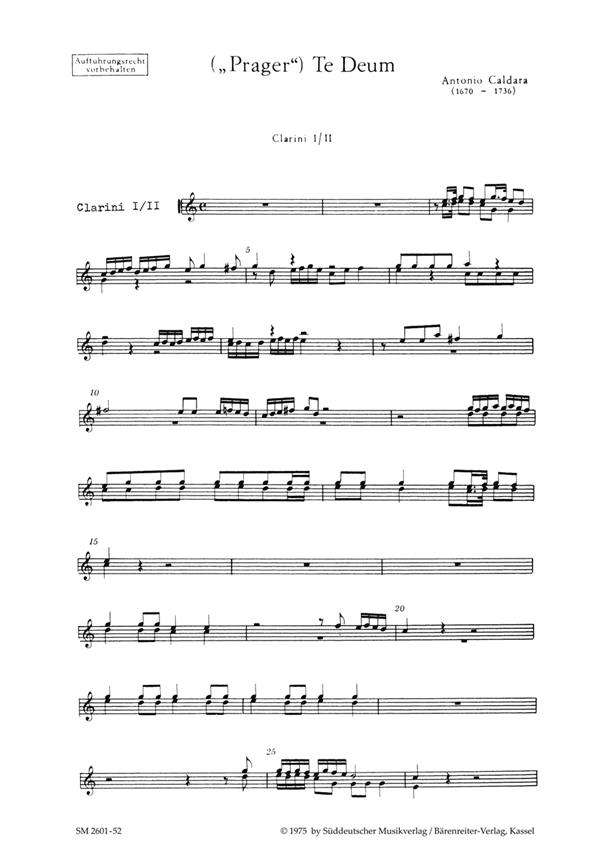 Te Deum : Prager Te Deum